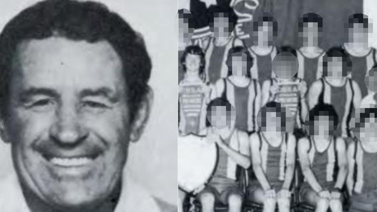 Convicted pedophile John Coogan, pictured in St Joseph's College Geelong Yearbook 1984.