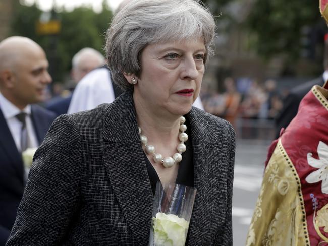 British Prime Minister Theresa May faces an uncertain future.