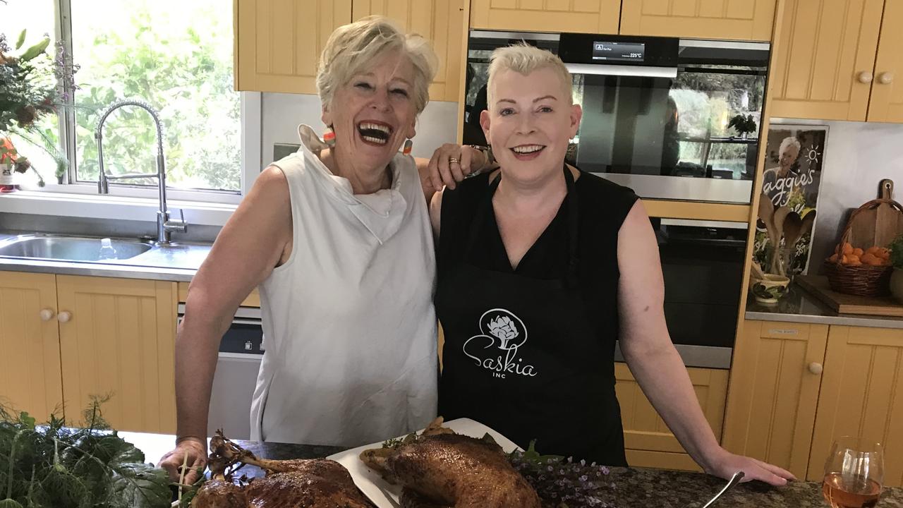 Maggie Beer and Saskia Beer. Picture: supplied