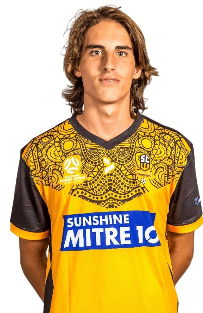 Sunshine Coast Wanderers player Lucas Farrugia.