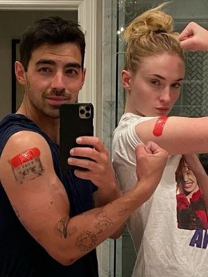 Joe Jonas and Sophie Turner were very active on social media. Picture: Instagram