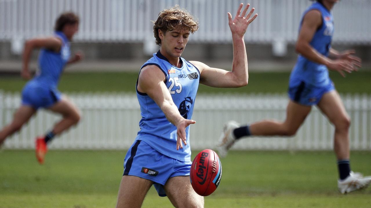 Sturt footballer Loch Rawlinson. Picture: Peter Argent/SANFL.