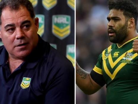 (L-R) Mal Meninga and Sam Thaiday.