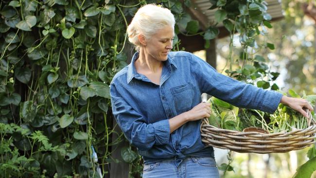 Danielle Gjestland gathers produce for Wasabi and The Cooking School.