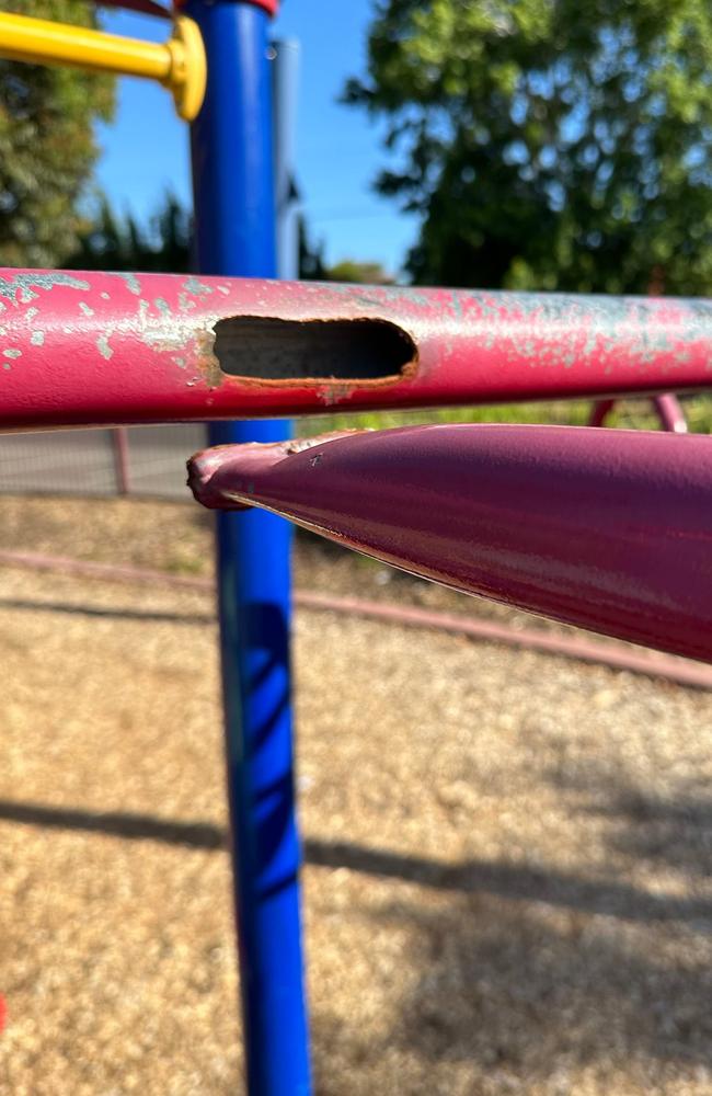 Some playgrounds are being neglected across Victoria. Picture: Snap Send Solve