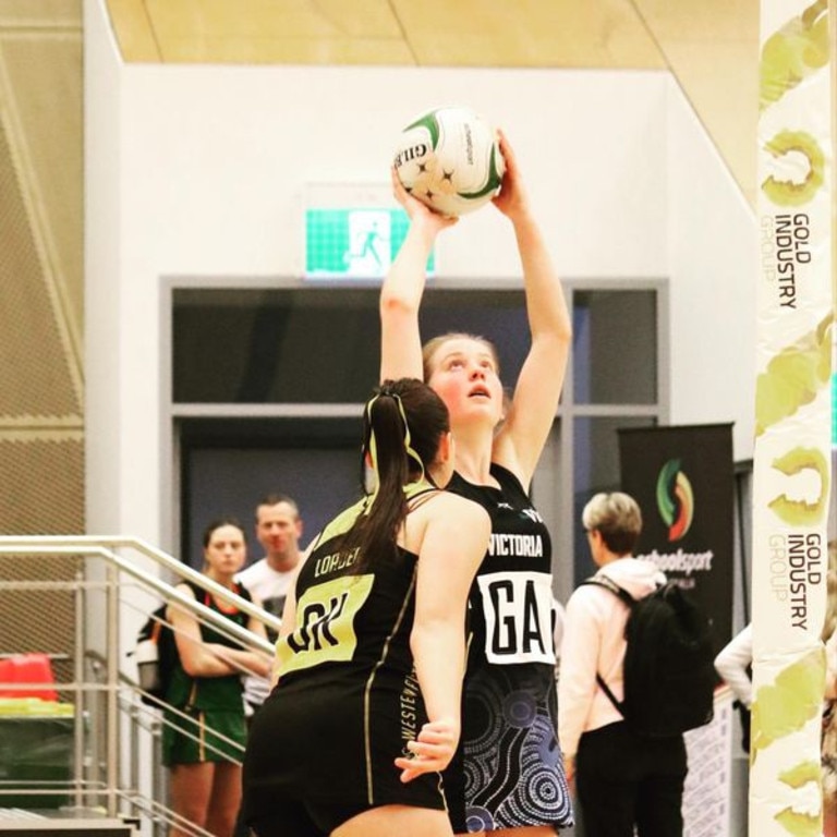 Allie Davidson of Victoria Netball