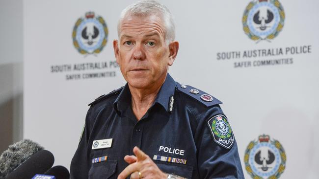 South Australian Police Commissioner Grant Stevens. Picture: NCA NewsWire / Brenton Edwards