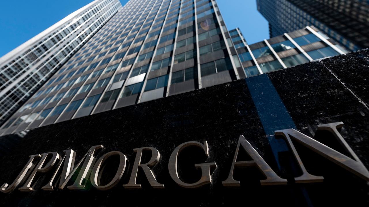 JPMorgan has backed cryptocurrency over other assets like real estate. Picture: Johannes Eisele/AFP