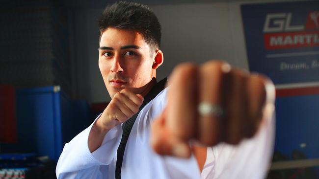 Hayder Shkara is back home after representing Australia in the Rio Olympics.                         Picture: Phil Rogers