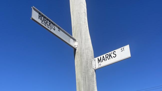 Marks Street in Hermit Park.