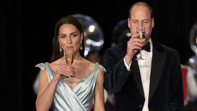 William and Kate attend a reception hosted by the Governor General at Baha Mar Resort in Nassau. Picture: Getty Images.