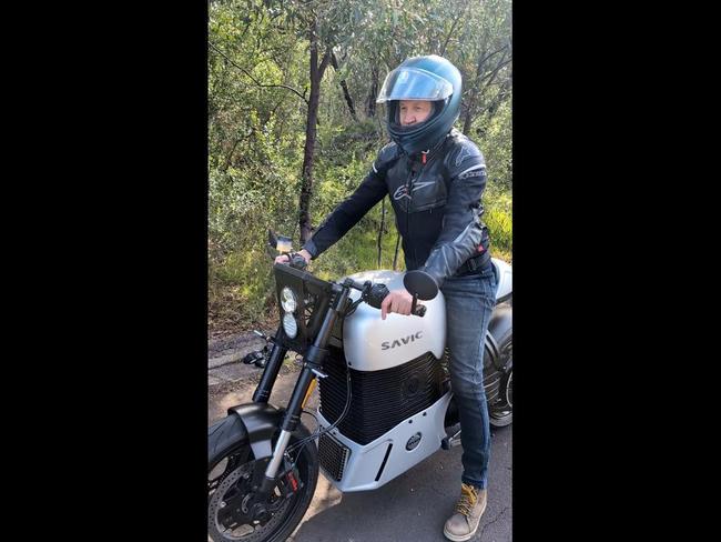 Test riding a Melbourne-made e-motorbike