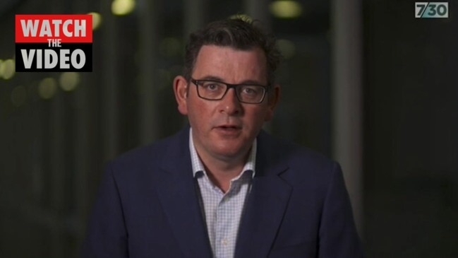 Daniel Andrews defends contact tracing (7:30 Report)