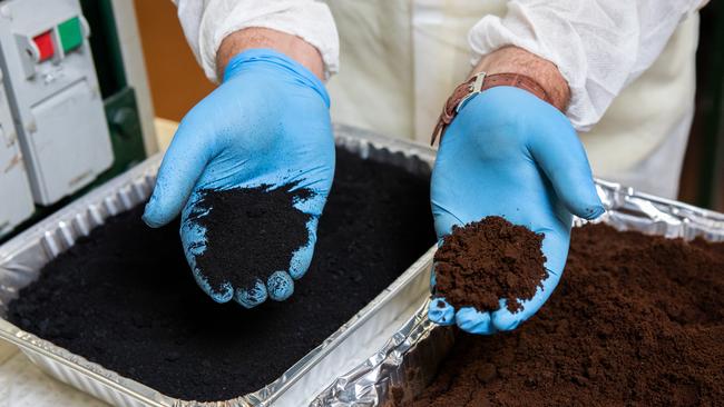 RMIT University has used coffee grounds in BildGroup constructions.