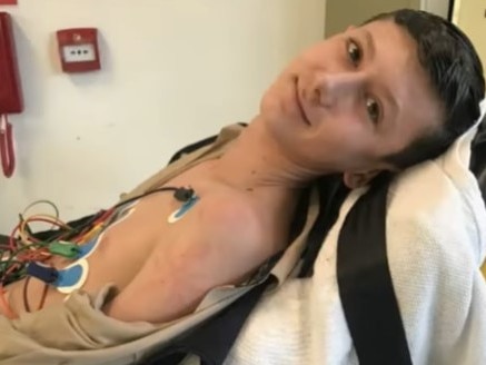 14-year-old Talyn Rose was struck by lightning outside his Robina school last week.