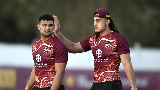 Huge news for the Maroons pair. Picture NRL photos