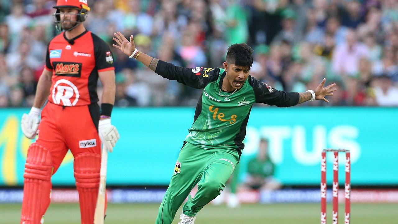 Sandeep Lamichhane once again impressed for the Melbourne Stars during their big win over cross-town rivals, Melbourne Renegades, at the MCG.