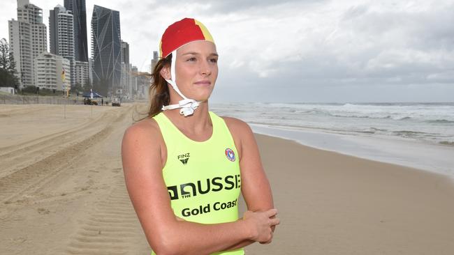 Top ironwoman and surf lifesaver Maddy Dunn. Pics: Harvie Allison