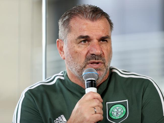 Postecoglou is in Sydney promoting Celtic’s November tour of Sydney. Picture: Brendon Thorne/Getty Images for Bursty