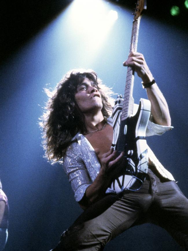 Eddie Van Halen. Picture: Fin Costello