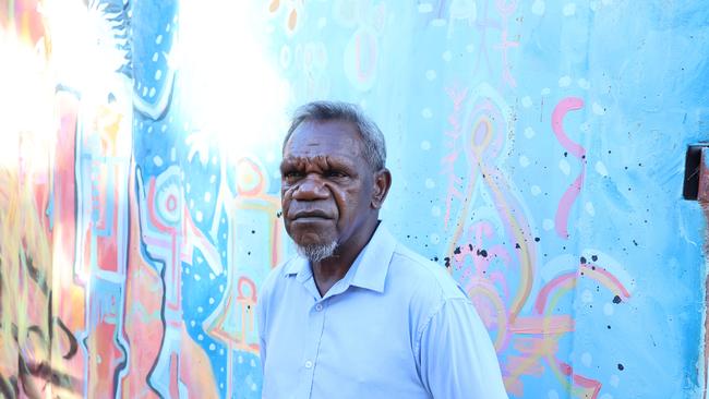 Hidden Valley president Benedict Stevens says the community centre offers a safe space for kids away from the troubles in Alice Springs. Picture: Riley Walter