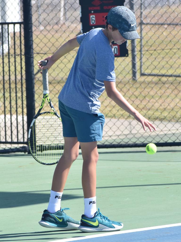 Action from Head State Age Junior Championships, Rockhampton Regional Tennis Centre, September 17, 2023.