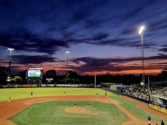 Melbourne Ball Park in all its glory. Picture: Supplied/Instagram