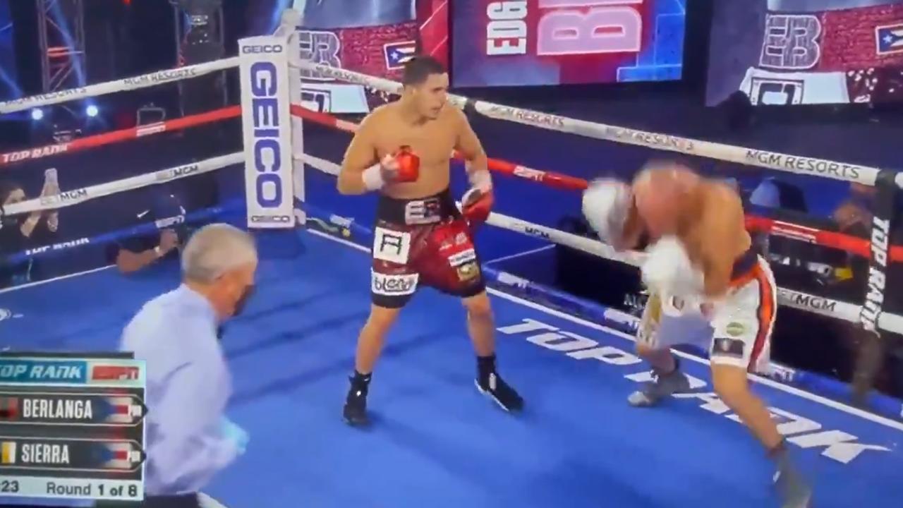 Boxing Edgar Berlanga vs Ulises Sierra result, news, knockout record ...