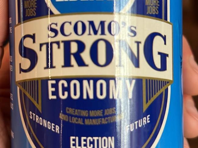 ScoMo gets his own beer can