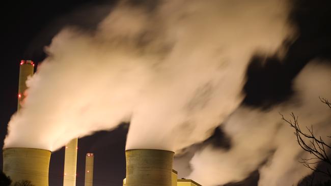 Loy Yang power station in the La Trobe Valley, Victoria. Picture: AAP