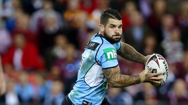 Adam Reynolds during State of Origin Game 2 between the NSW Blues and the Queensland Maroons at Suncorp Stadium , Brisbane . Picture : Gregg Porteous