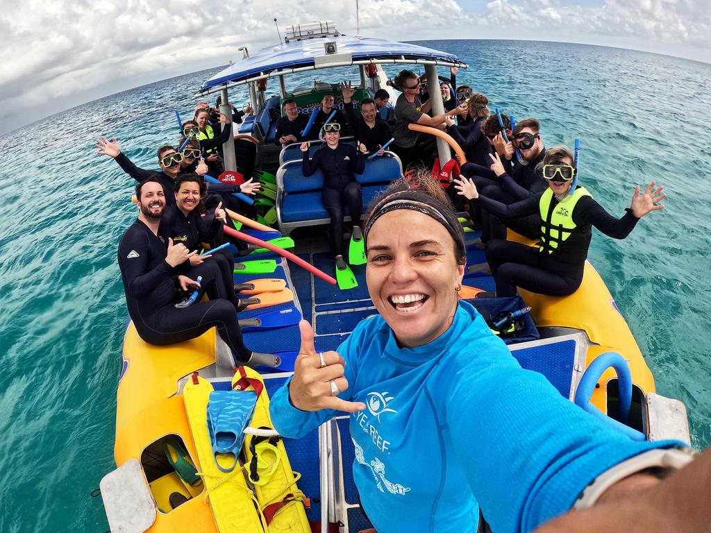 Tour guide Brooke Nikora from Ocean Safari tours at Cape Tribulation.