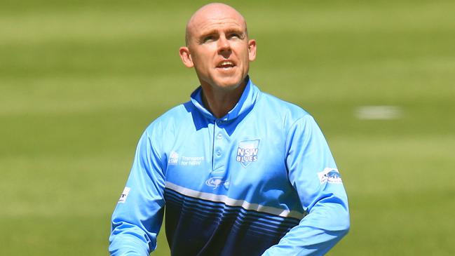 Trent Johnston during his time as NSW coach. Picture: Mark Evans