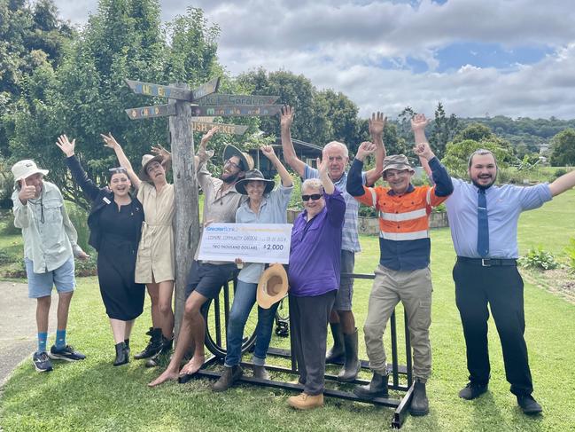 Lismore not-for-profit community garden has won a grant to bolster the work of volunteers and new members via sharing free seedlings, fruit and vegies and information sessions at their Brewster St garden.