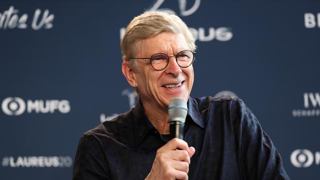 Legendary Arsenal boss Arsene Wenger said UEFA need to look at ditching the rule that rewards the Europa League champions. (Photo by Boris Streubel/Getty Images for Laureus)