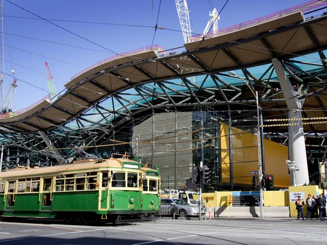 25/08/2005: Spencer street station. Sites around Melbourne that are going to be finished by next years Commonwealth Games.