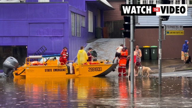 Clips from flooded South East Queensland