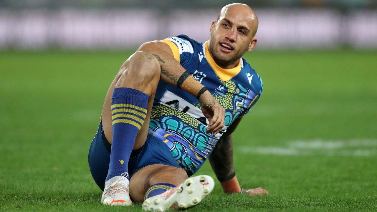 Blake Ferguson left Parramatta and the NRL to join the NEC Green Rockets in Japan. Picture: NRL Photos