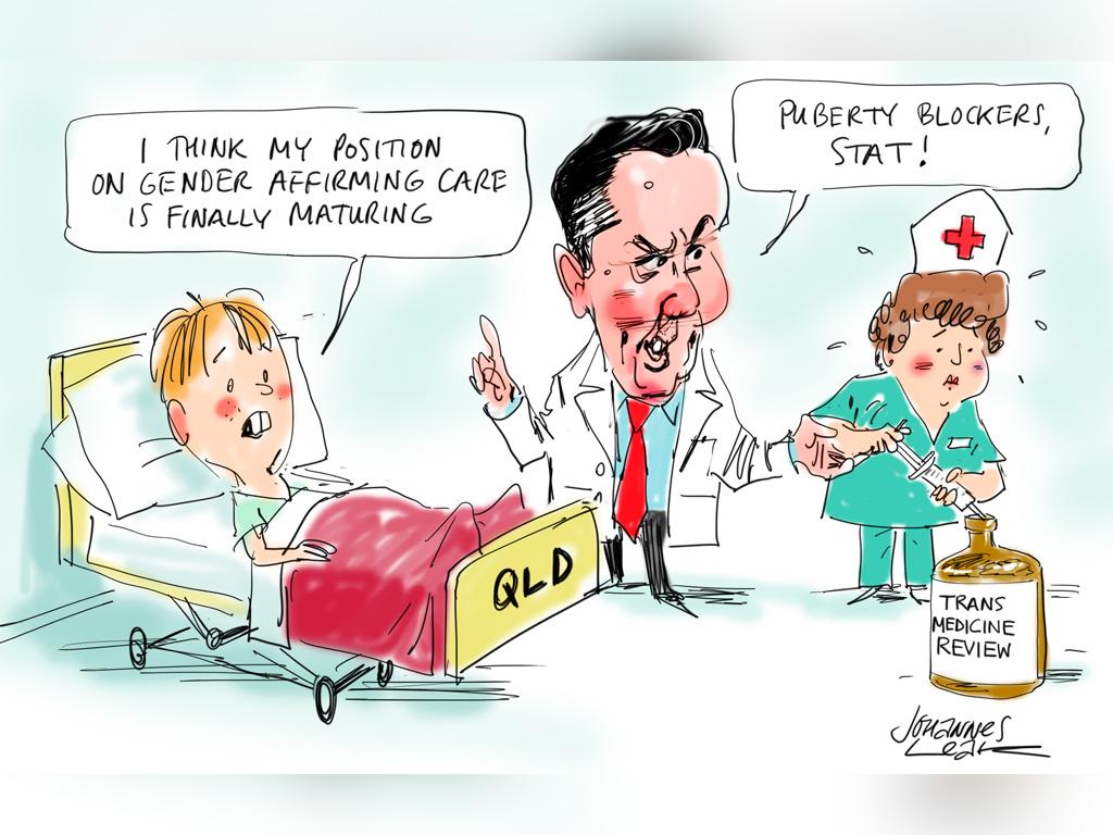 Johannes Leak cartoon for the commentary page 03-02-2025Version: Commentary Cartoon  (4:3, 1024x768 - Aspect ratio preserved, Canvas added)COPYRIGHT: The Australian's artists each have different copyright agreements in place regarding re-use of their work in other publications.Please seek advice from the artists themselves or the Managing Editor of The Australian regarding re-use.