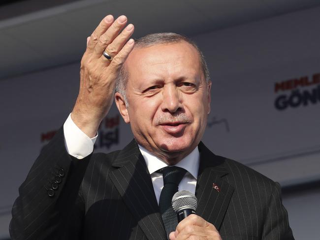 Turkey's President Recep Tayyip Erdogan has been condemned for his offensive comments. 