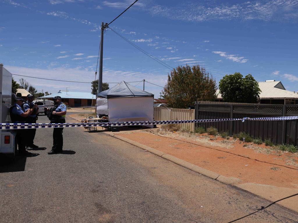 The house where Cleo was Smith was found. Picture: Colin Murty