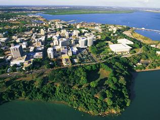 DARWIN - GATEWAY TO ASIA .. 18 Aerial Darwin City. Photo Tourism Nt.