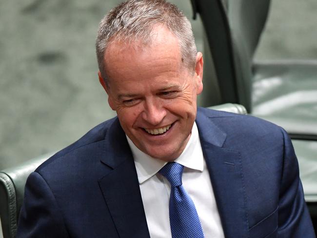 Leader of the Opposition Bill Shorten during Question Time in the House of Representatives at Parliament House in Canberra, Thursday, March 1, 2018. (AAP Image/Mick Tsikas) NO ARCHIVING