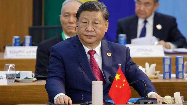 Chinese President Xi Jinping attends the second session of the G20 leaders meeting in Rio de Janeiro. Picture: AFP