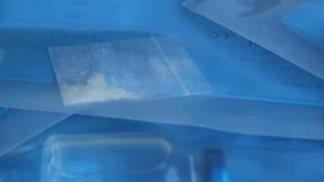 3g of cocaine allegedly found on one of the men arrested. Picture: NSW POLICE MEDIA