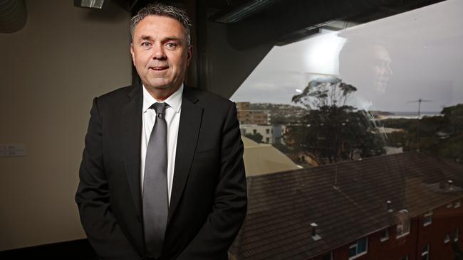 Northern Beaches Council CEO Ray Brownlee at his Dee Why office. Picture: Adam Yip