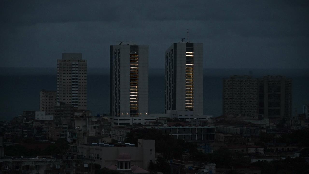 A grid failure has sent Cuba into a nationwide blackout. Picture: Yamil Lage / AFP