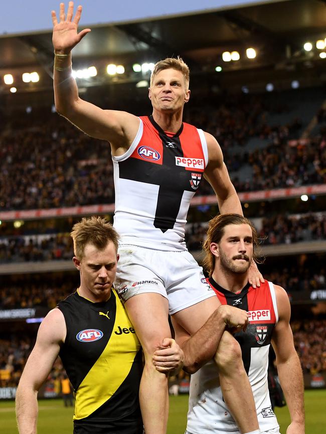 Nick Riewoldt retired at the end of the 2017 season a one-club player.