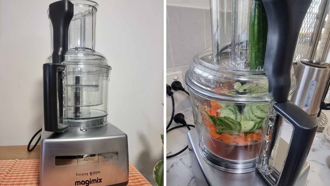 Check out our hands-on review of Magimix's powerful yet quiet seven-in-one food processor. Picture: news.com.au/Tahnee-Jae Lopez-Vito.