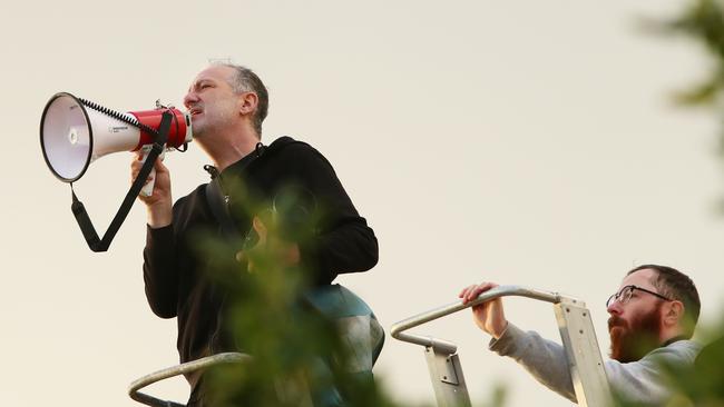 US artist and photographer Spencer Tunick. Picture: Lisa Maree Williams/Getty Images